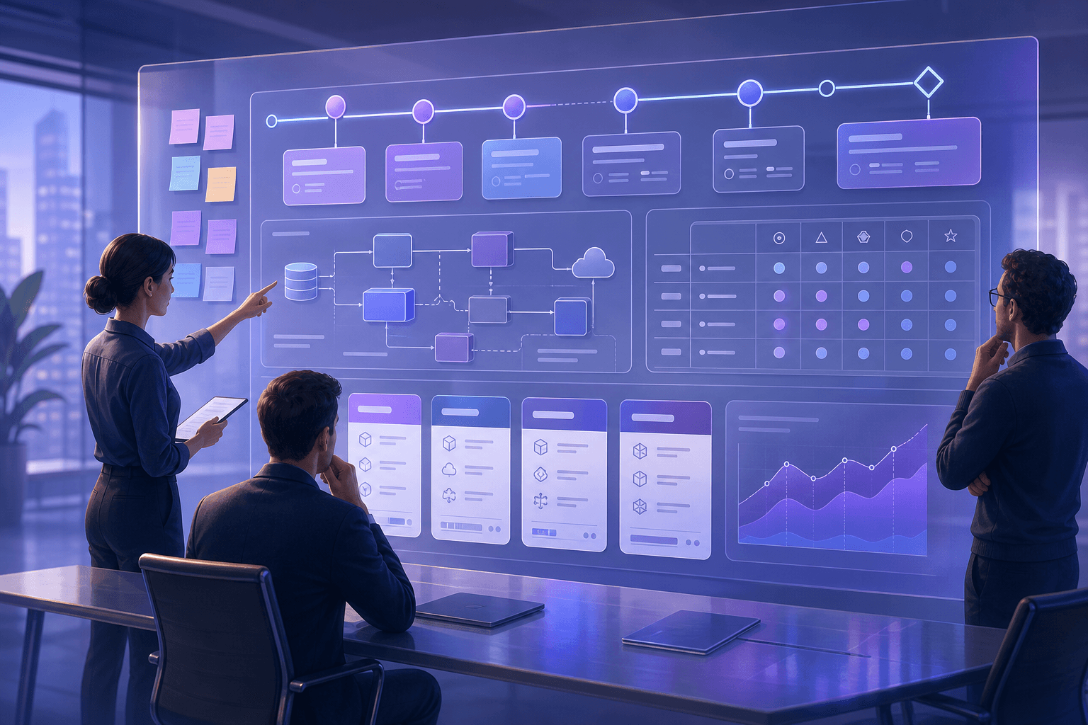 Software consulting illustration